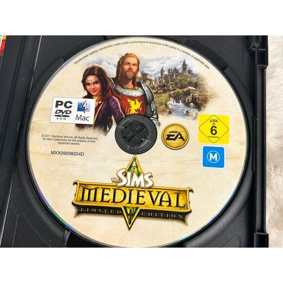 The Sims Medieval PC/Mac\DVD + Manual & Box Electronic Arts Windows XP\Vista\7 - Picture 2 of 4